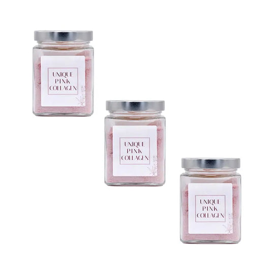 Unique Pink Collagen Nutritional Supplement, Triple 3x300 Grammes