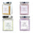 Supplément nutritionnel unique rose, jaune, violet, vert et rose, paquet de 4x300 grammes