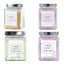 Supplément nutritionnel unique rose, jaune, violet, vert et rose, paquet de 4x300 grammes