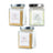 Supplément nutritionnel unique rose, jaune et vert, paquet de 3x300g