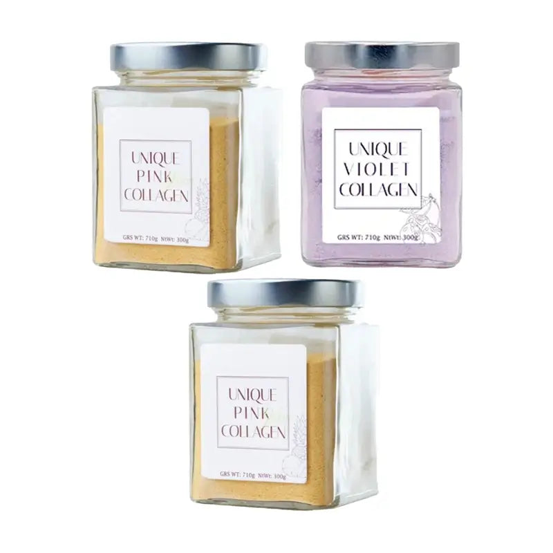 Supplément nutritionnel Unique Pink Yellow & Violet, paquet de 3x300g