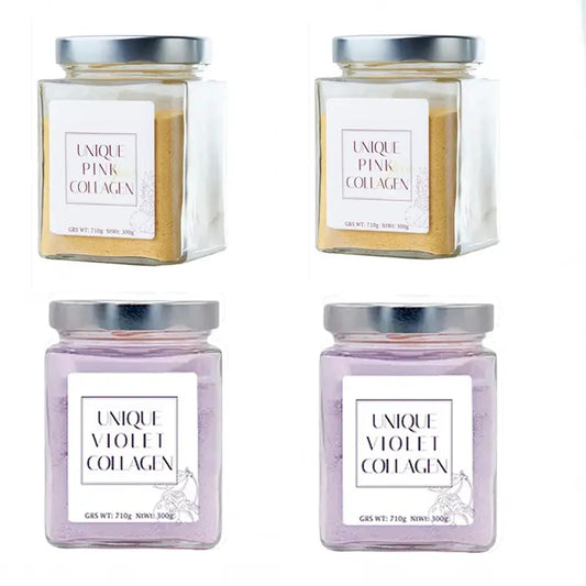 Supplément nutritionnel Unique Pink Yellow & Violet, Pack 4x300g