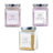 Supplément nutritionnel Unique Pink Yellow, Violet & Pink, paquet de 3x300 grammes