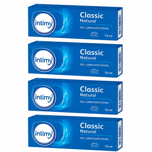 Urgo Intimy Classic Gel lubrifiant naturel 70 ml, lot de 4