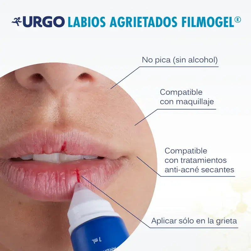 Urgo Filmogel lèvres gercées, 7 Ml