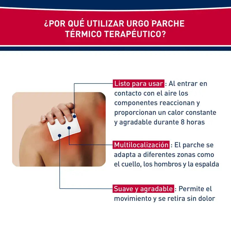 Urgo Therapeutic Heat Patch , 2 unités