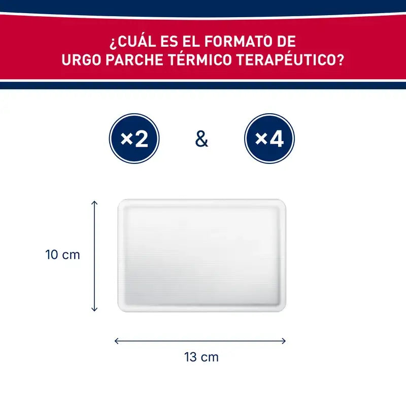 Urgo Therapeutic Heat Patch , 2 unités
