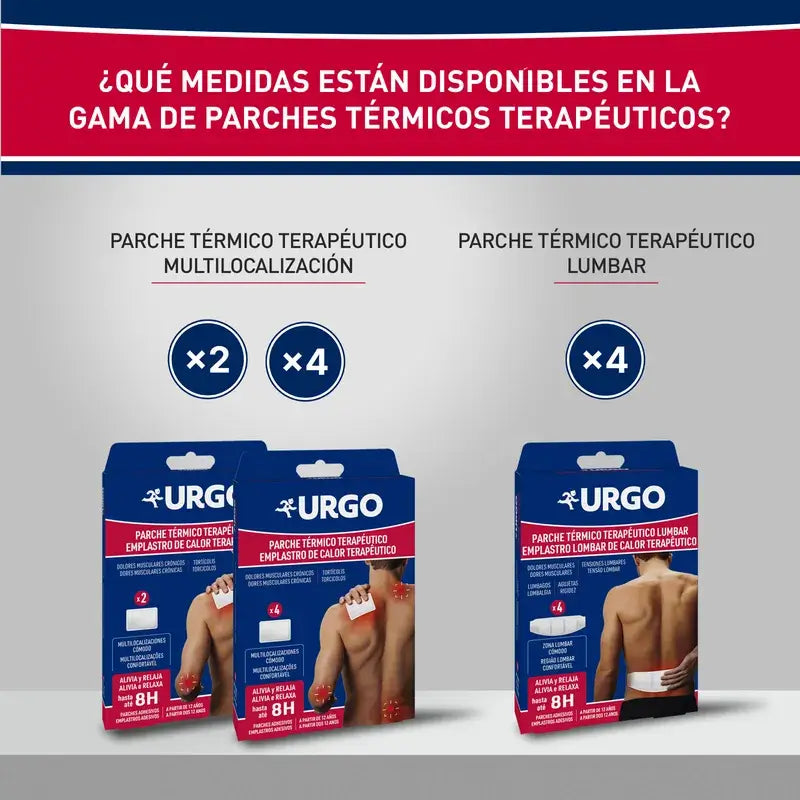 Urgo Therapeutic Heat Patch , 4 unités
