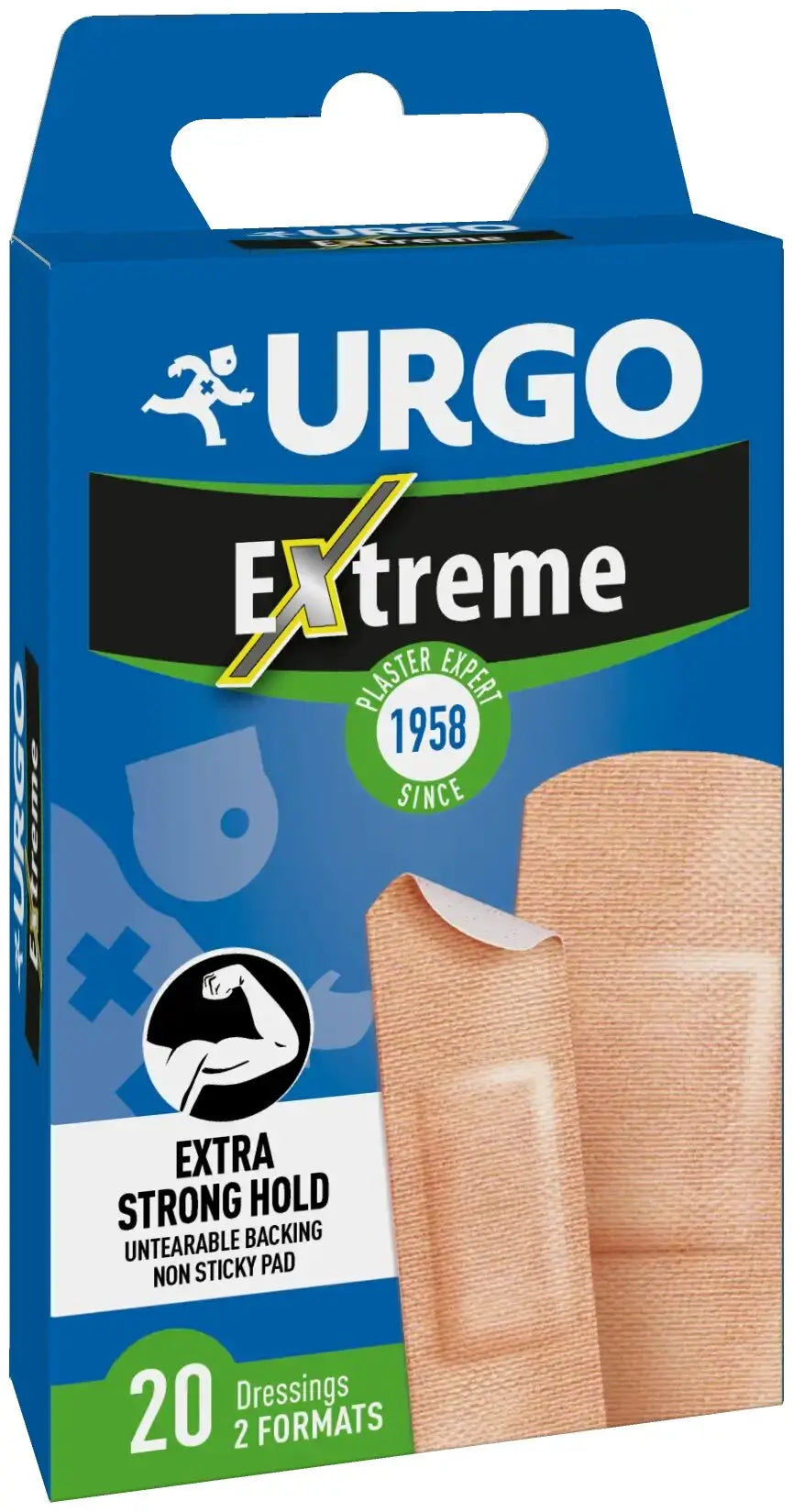 Urgo Extreme First Aid - 20 pansements, 20 pcs.