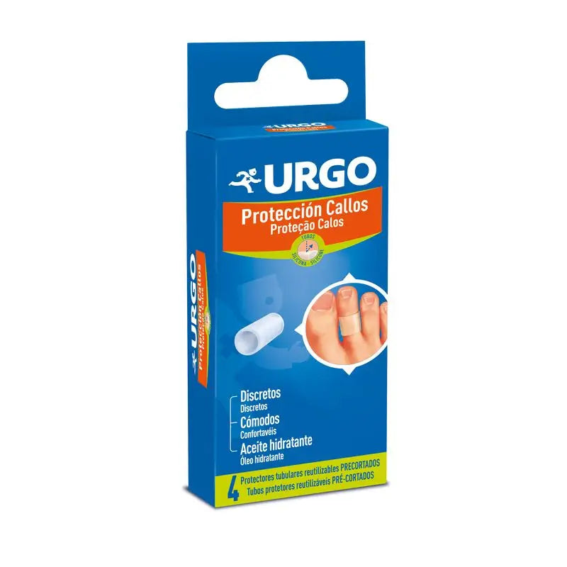 Urgo Callus Protector Tubes prédécoupés réutilisables, 4 unités