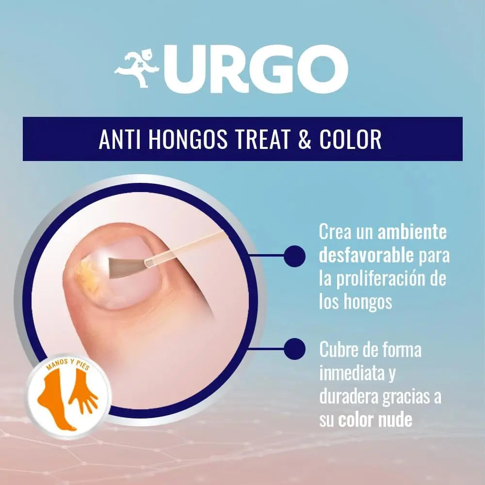 Urgo - Filmogel antifongique Traiter et colorer - Flacon de 4 ml