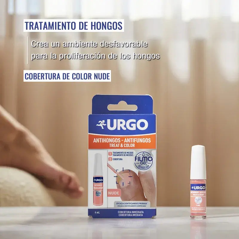 Urgo - Filmogel antifongique Traiter et colorer - Flacon de 4 ml