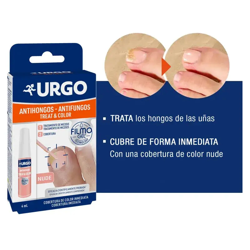 Urgo - Anti-fungal Treat & Colour Filmogel - 4 ml bottle
