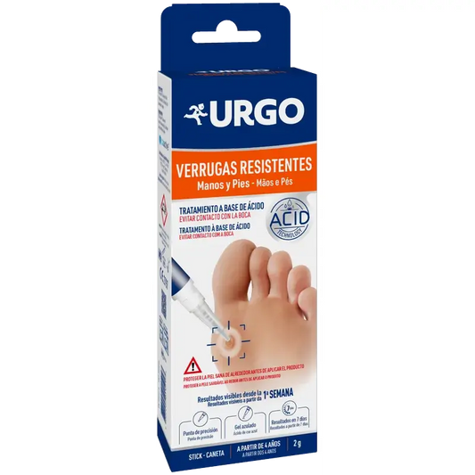 Urgo - Verrues résistantes - Stick 2 ml, 28 applications