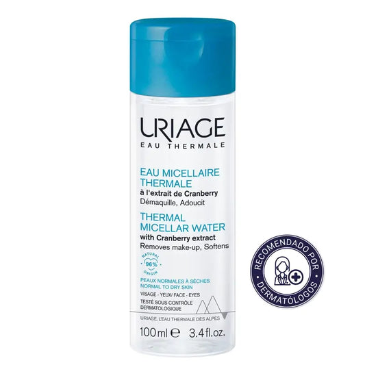 Eau micellaire thermale d'Uriage Peau normale à sèche 100 ml