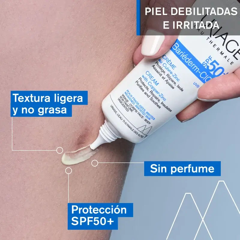Uriage Bariéderm Cica Crème SPF 50+ 40 ml