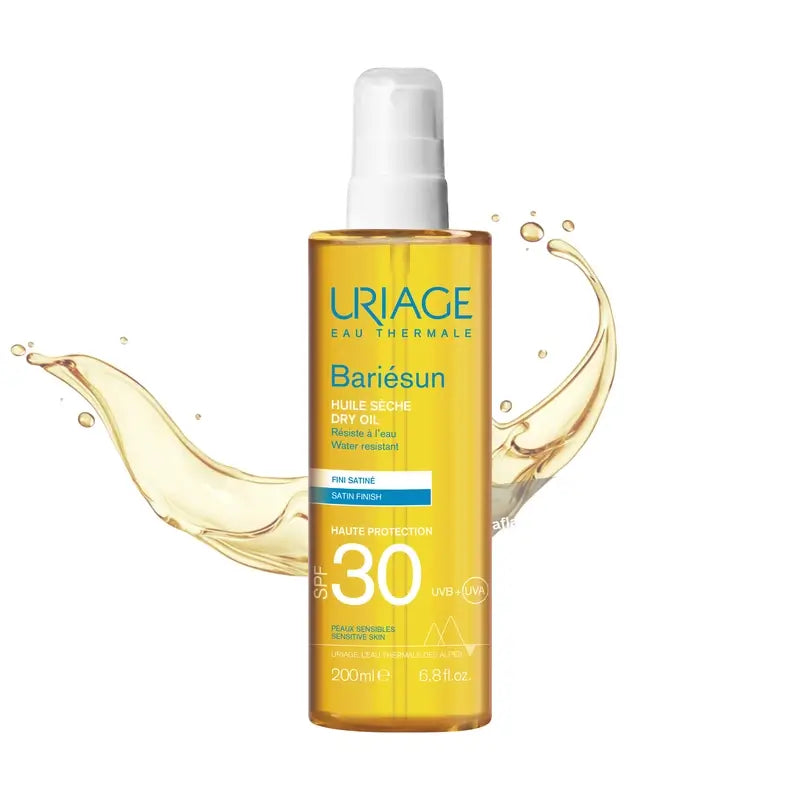 Huile sèche Uriage Bariésun SPF30, 200 ml