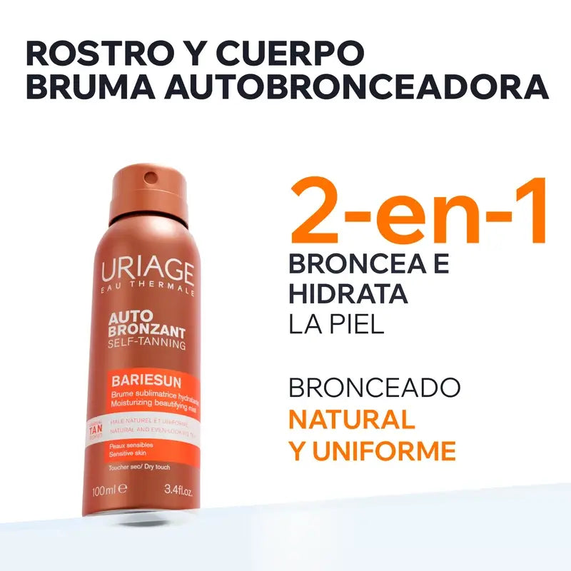 Uriage Bariésun Brume thermale autobronzante 100 ml