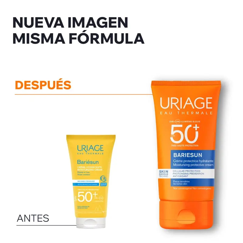 Uriage Bariésun Crème non parfumée SPF 50+ 50 ml