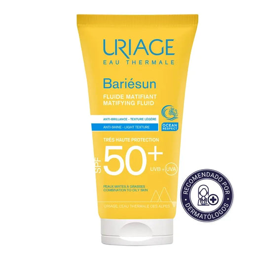 Uriage Bariésun Fluide matifiant SPF 50+ Peau acnéique 50 ml