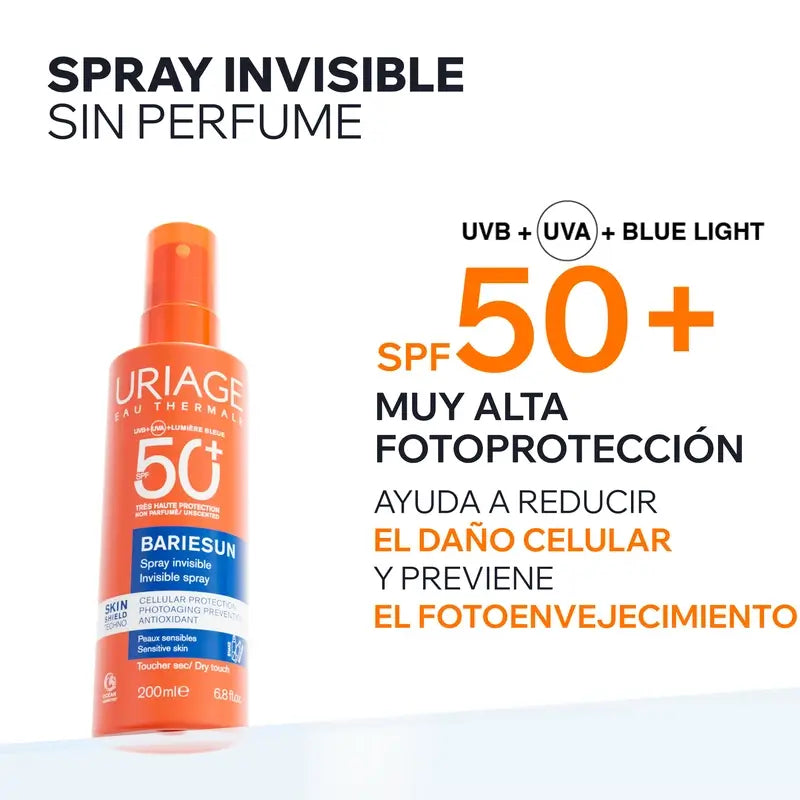 Uriage Bariésun Spray non parfumé SPF 50+ 200 ml