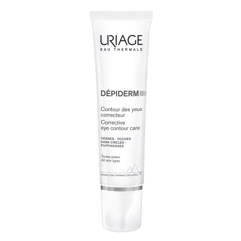 Uriage Dépiderm Soin anti-taches et éclaircissant contour des yeux , 15 ml