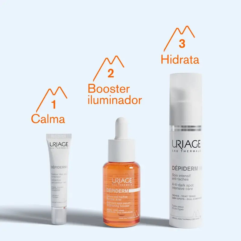 Uriage Dépiderm Soin anti-taches et éclaircissant contour des yeux , 15 ml