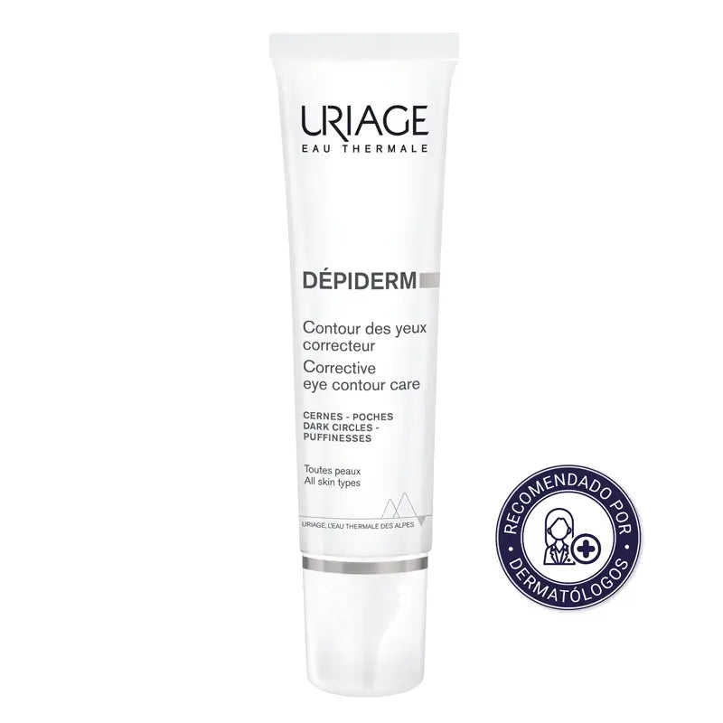 Uriage Dépiderm Soin anti-taches et éclaircissant contour des yeux , 15 ml