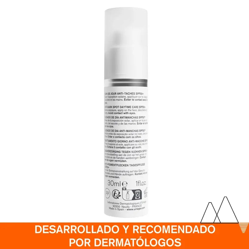 Uriage Dépiderm Soin de jour anti-imperfections Spf50+ 30Ml