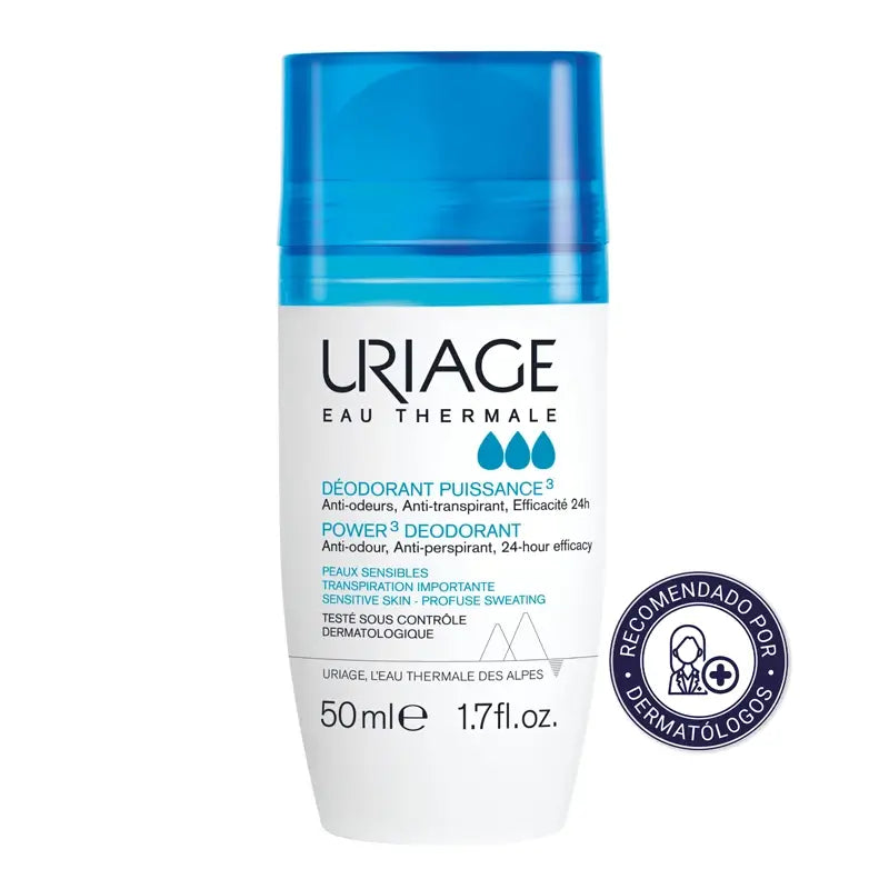 Uriage Déodorant Tri-Actif 50Ml Efficacité 24H