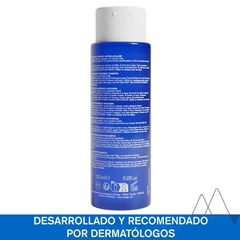 Uriage Ds Hair Shampooing traitant antipelliculaire 200Ml