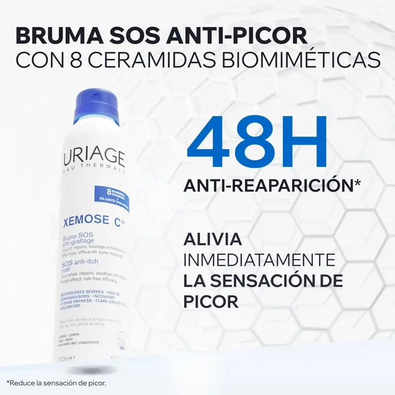 Uriage Xemose C8+ SOS Brume anti-démangeaisons 200ml