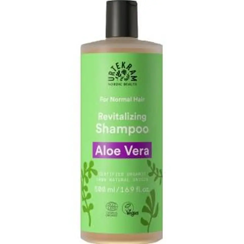 Urtekram Aloe Vera Shampoo Normal Hair 500Ml. Eco Ve Gan