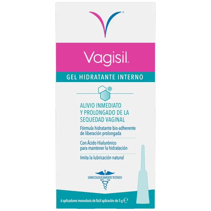Vagisil Gel Hydratant Interne 6 Applicateurs 5 ml