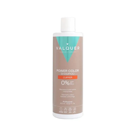 Valquer Copper Colour Shampooing - Power Color , 400 ml