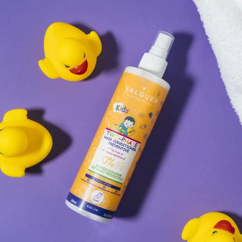 Valquer Hair Care Après-shampooing biphasé préventif pour enfants, 300 ml