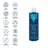 Valquer Hair Care Shampooing antipelliculaire, élimination rapide, 400 ml