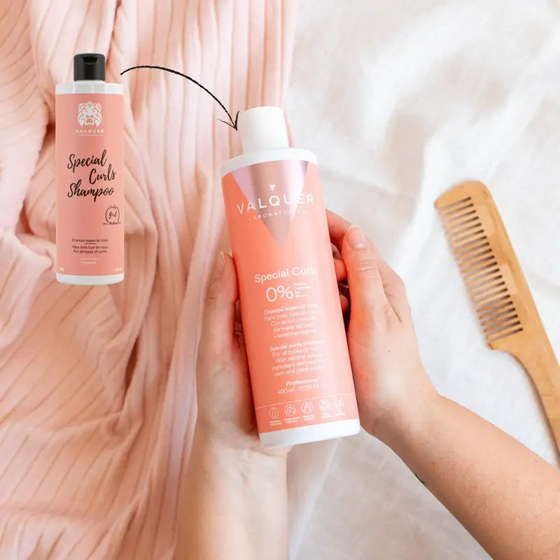 Valquer Hair Care Shampooing spécial boucles, 400 ml