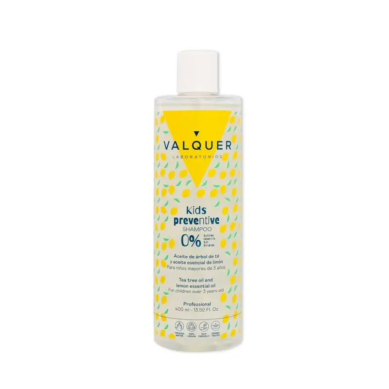 Valquer Hair Care Shampooing préventif pour enfants, 400 ml