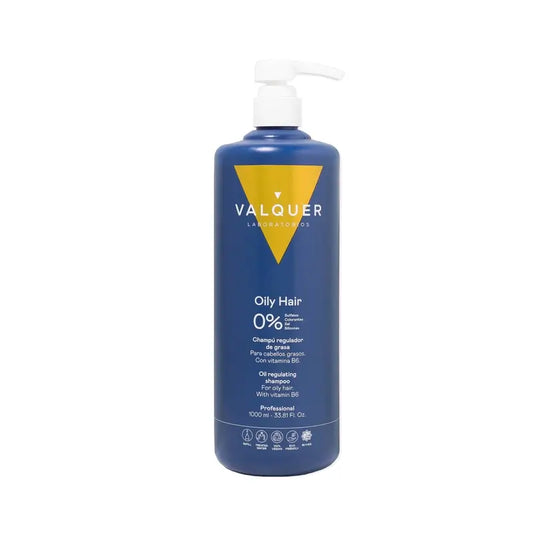 Valquer Hair Care Shampooing régulateur de graisse, 1000 ml