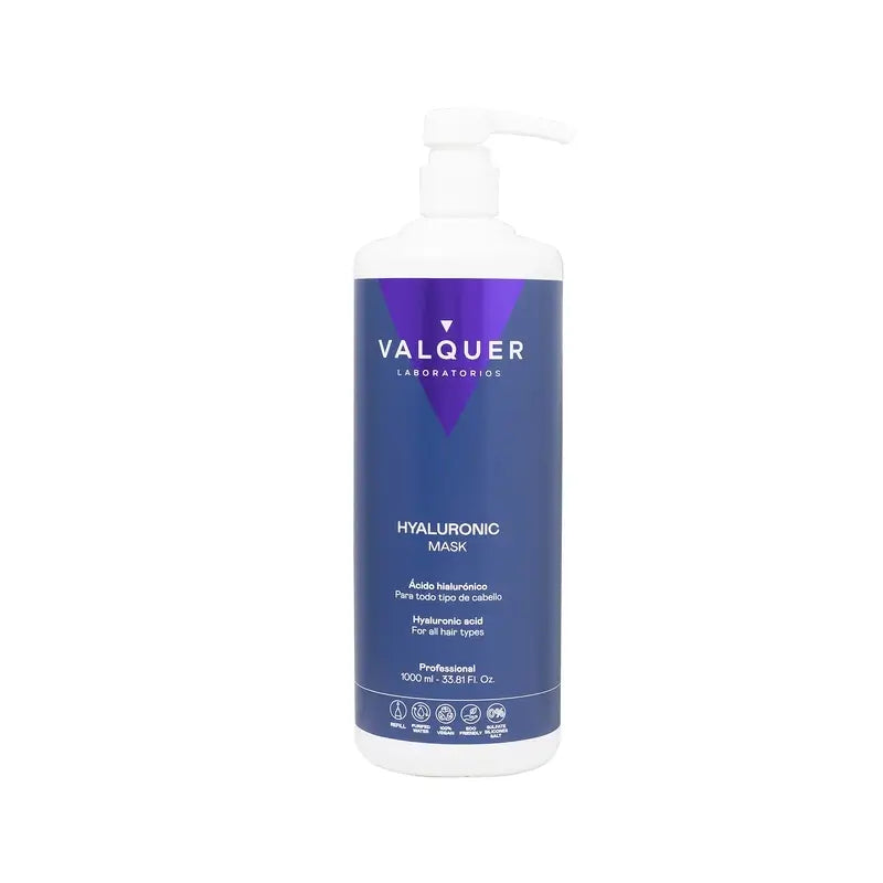 Valquer Hair Care Masque à l'acide hyaluronique 975 ml, 975 ml