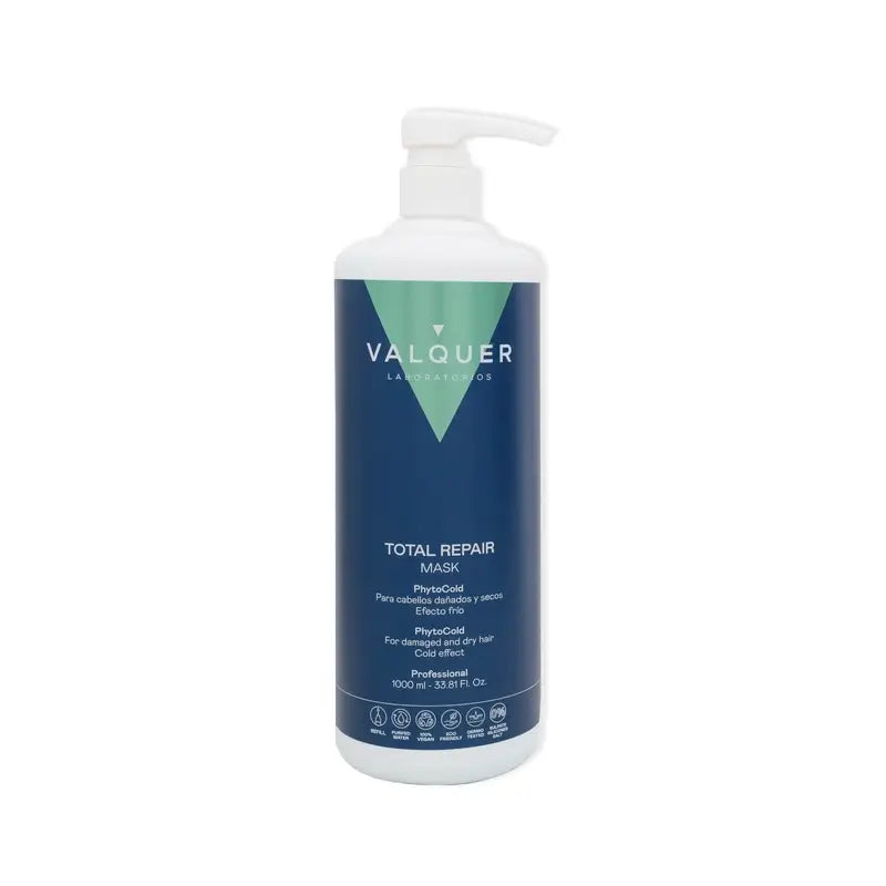 Valquer Hair Care Masque capillaire Glacial Total Repair, 1000 ml