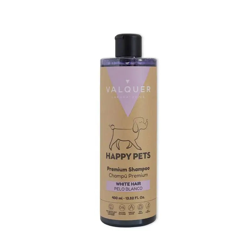 Valquer Laboratorios Pets Premium Shampooing White Hair, 400 ml
