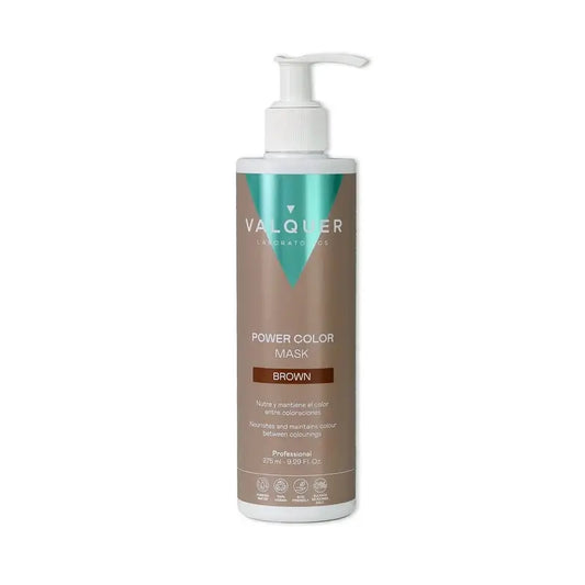 Valquer Masque couleur châtaigne - Power Color , 275 ml