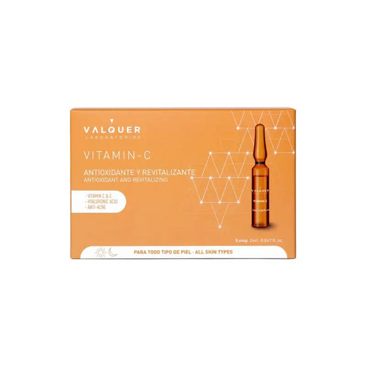 Valquer Skin Care Ampoules de vitamine C, 5 x 2 ml