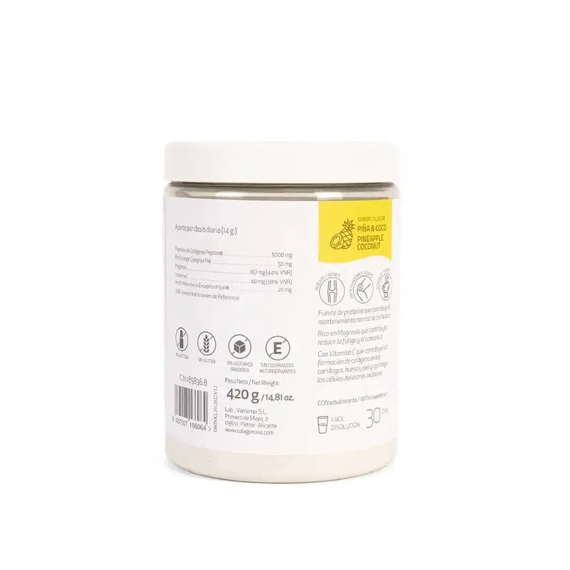 Colagenova Antiox Drink Ananas et noix de coco 30 jours, 420g