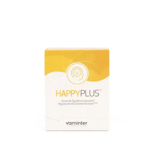 Vaminter Happy Plus Safran + Scutellaria + Mg Equilibre Emotionnel, 60 Capsules