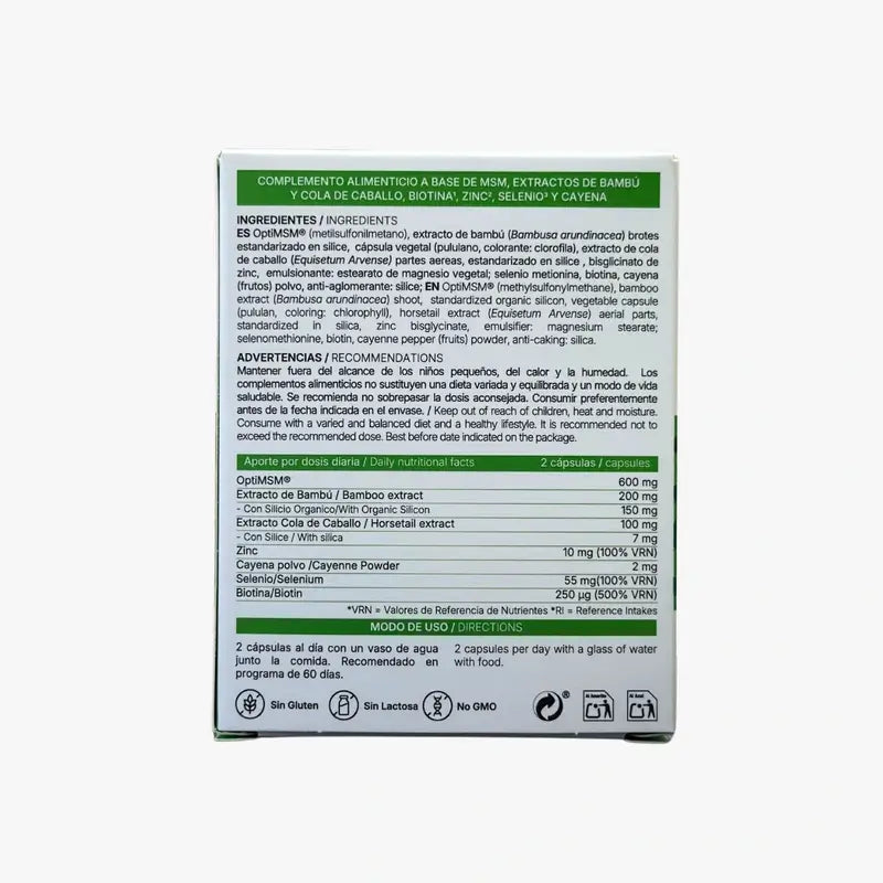Kerastive Vegan Cheveux et Ongles, 60 Capsules