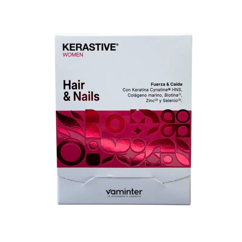 Kerastive Femme Cheveux et Ongles, 60 Capsules