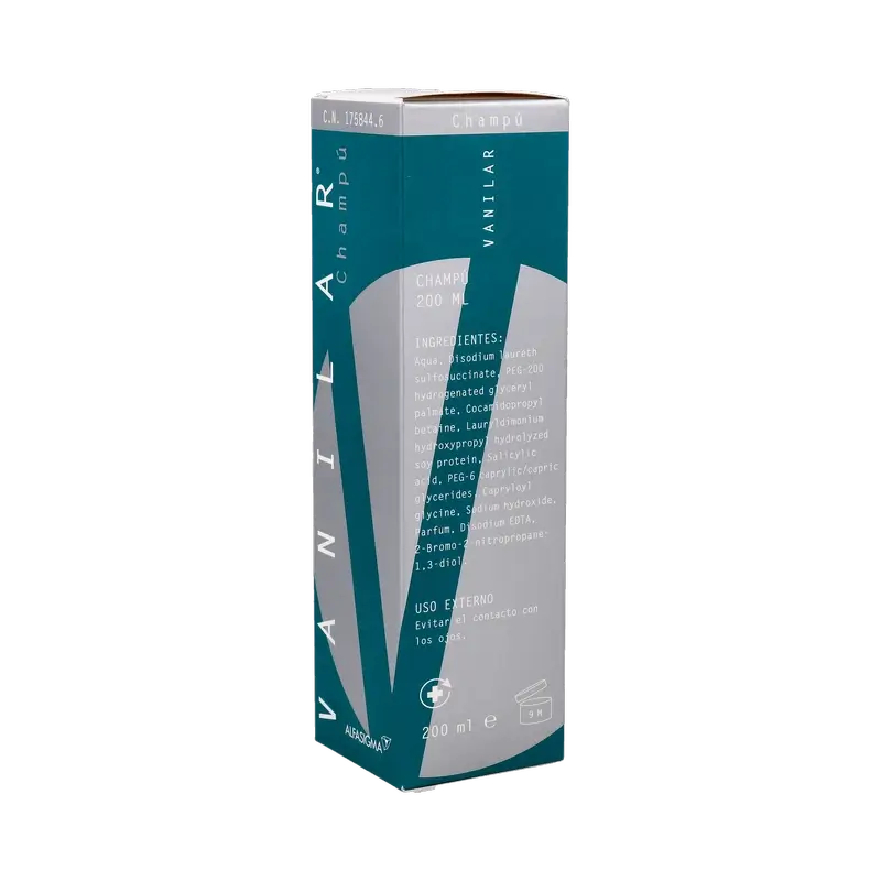 Shampooing Vanilar pour cheveux gras, 200 ml
